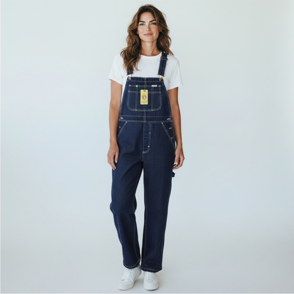 Casey Jones Wrangler Denim Overalls sz L